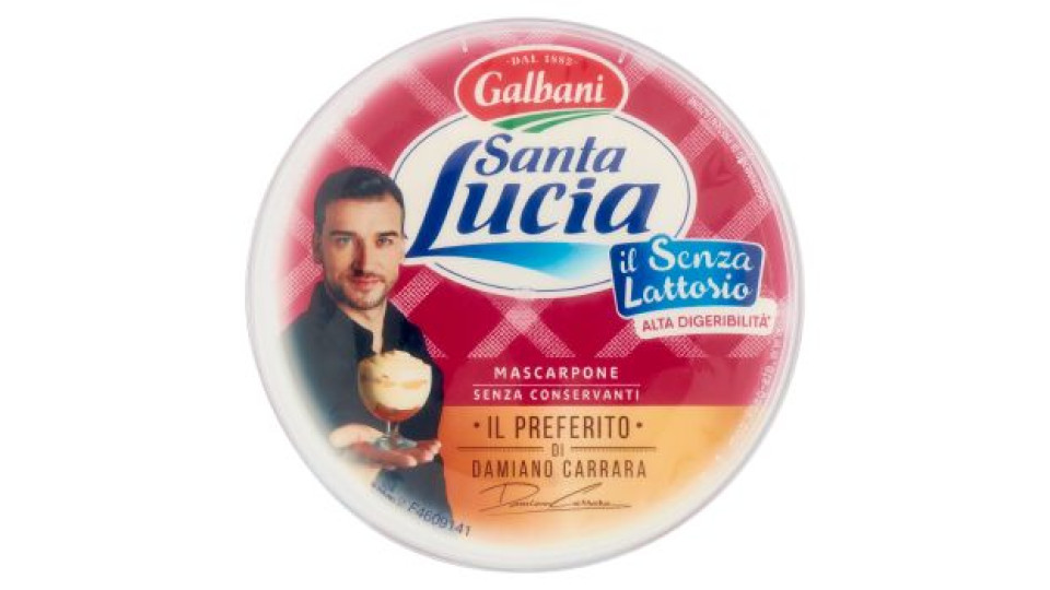Galbani Santa Lucia Senza Lattosio Mascarpone