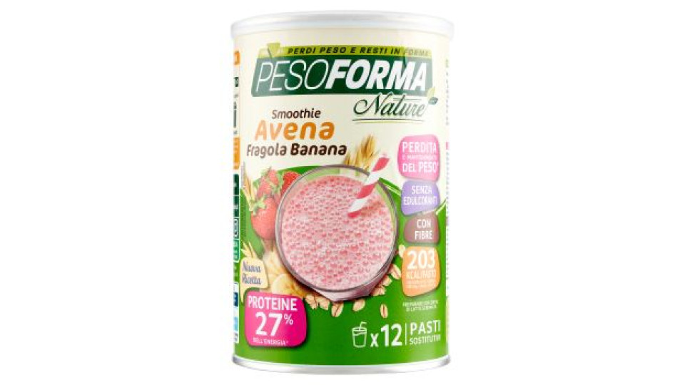 Pesoforma smoothie fragola e banana