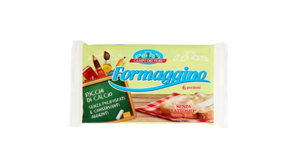 Mio Formaggino Senza Lattosio 125gr (6 Formaggini)