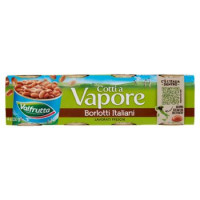 Valfrutta Cotti a Vapore Borlotti Italiani 3 x 150 gR.