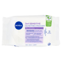 Nivea 3in1 Sensitive Salviettine Struccanti Pelli Sensibili 25 pz