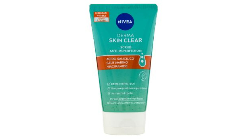 Nivea Derma Skin Clear Scrub Anti-Imperfezioni 150 ml
