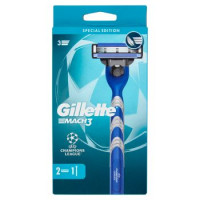 Gillette Rasoio Uomo Mach3 a 3 Lame, 1 Manico + 2 Lamette Barba