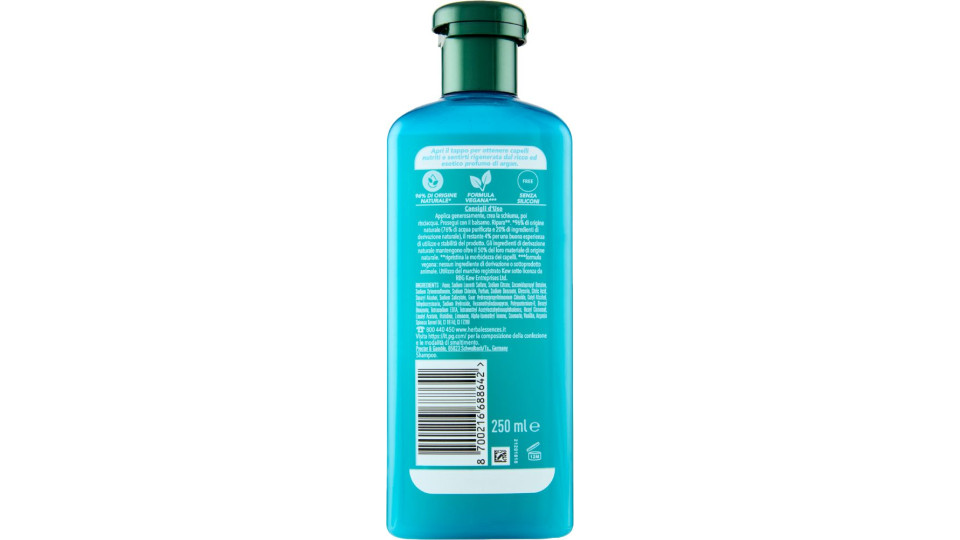 Herbal Essences Shampoo Formula Vegana Ripara con Olio di Argan 250 ml