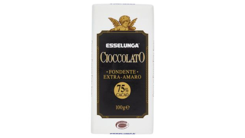 Esselunga Bio, cioccolato fondente extra amaro biologico