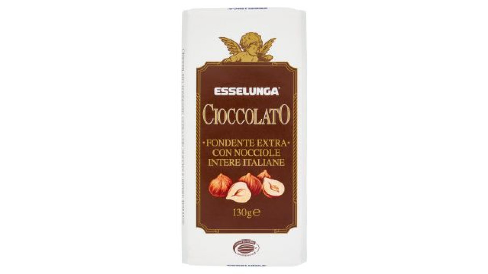 Cioccolato Fondente Extra Con Nocciole Intere