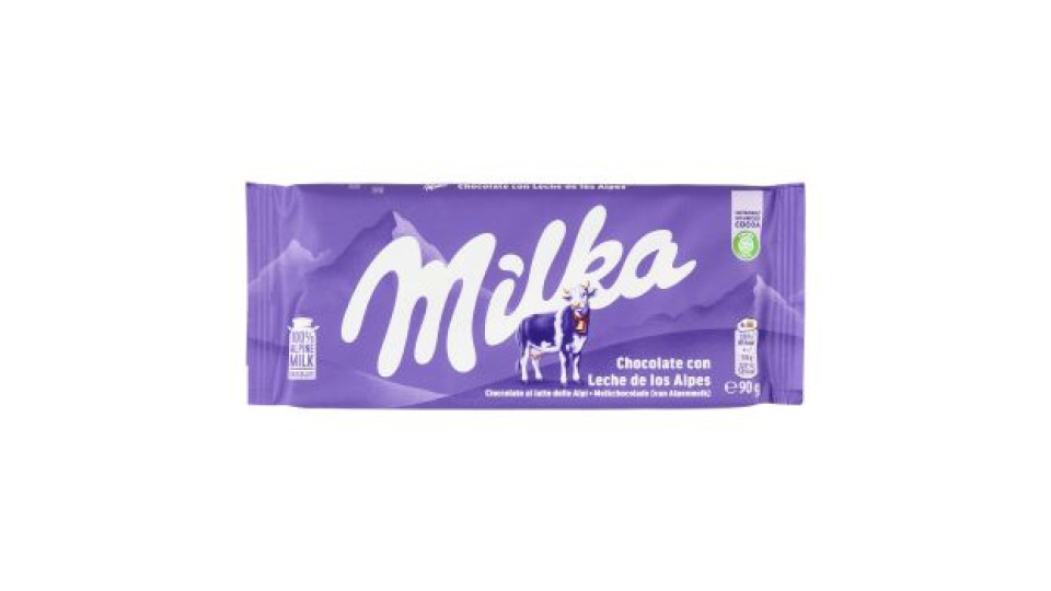 Milka Cioccolato al latte delle Alpi