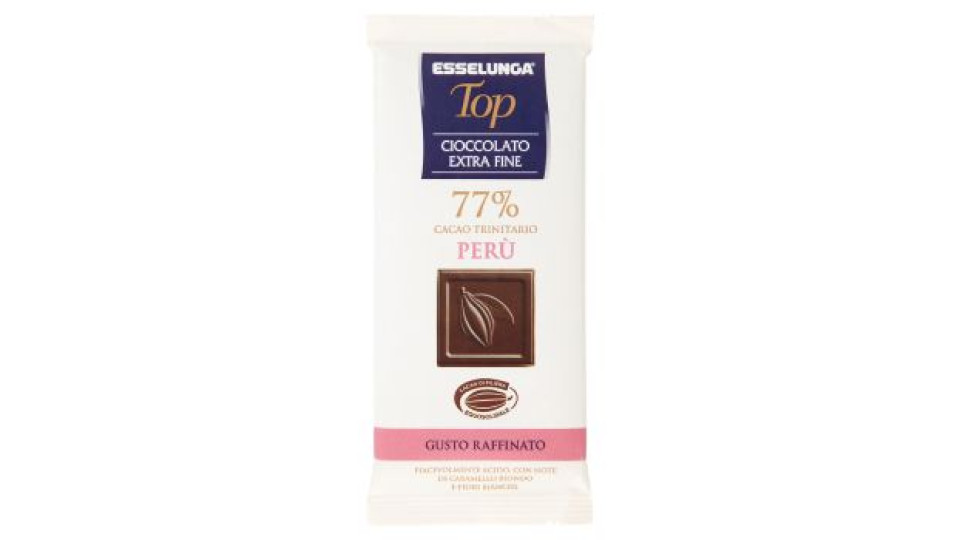 Esselunga Top, cioccolato extra fine Perù