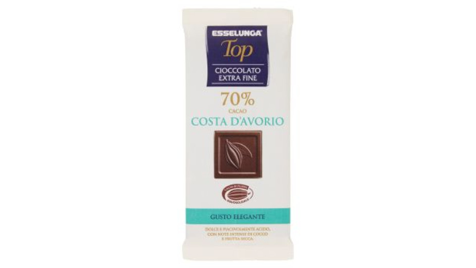 Esselunga Top, cioccolato extra fine Costa Rica