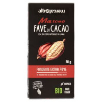 Altromercato Bio, Mascao fondente extra 70% fave di cacao