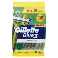 Gillette Blue3 Sensitive Rasoio da Uomo Usa e Getta - 8 rasoi +