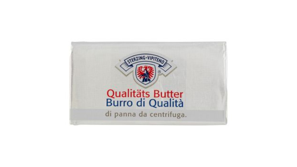 Sterzing Vipiteno, Burro di Qualità