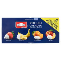 Müller Yogurt con frutta frullata Fragola / Banana / Albicocca / Pesca
