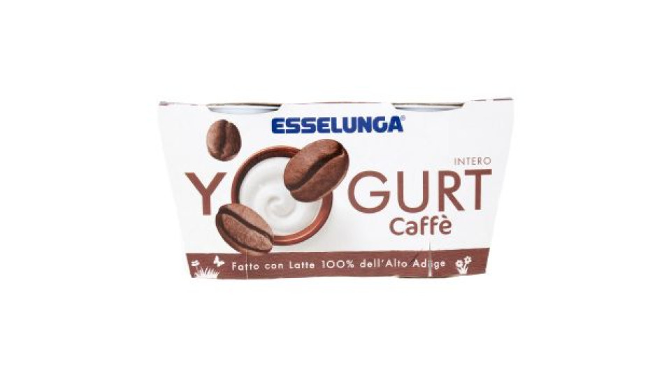 Esselunga, yogurt intero al caffé