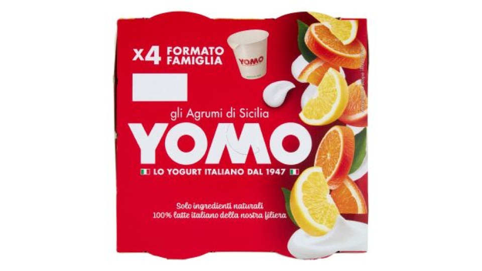 Yomo 100% Naturale agrumi di Sicilia