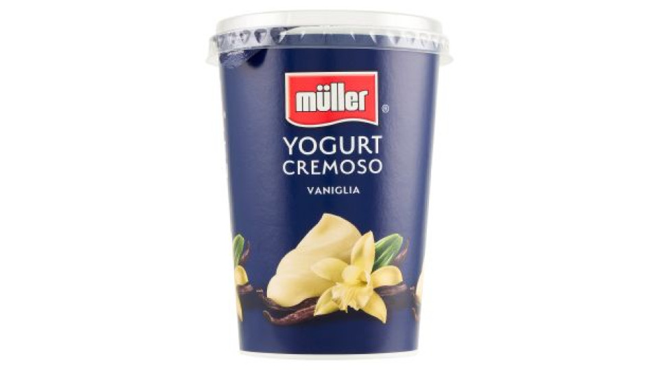 müller Yogurt Cremoso More & Lamponi in Pezzi