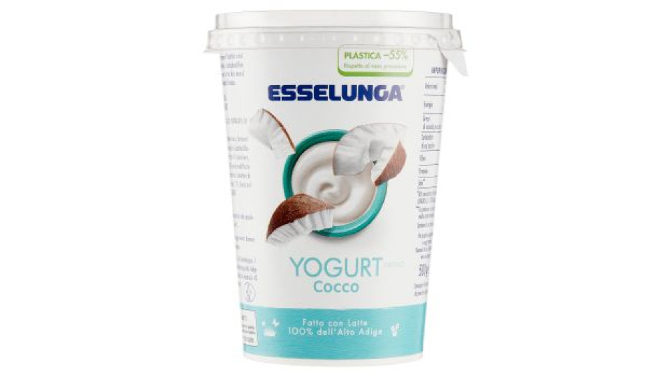 Esselunga, yogurt intero al cocco