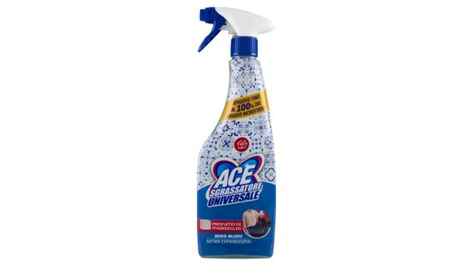 Ace Sgrassatore Universale Profumo di Marsiglia Senza Candeggina 600 ml