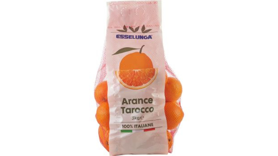 Arance Tarocco, confezionate 