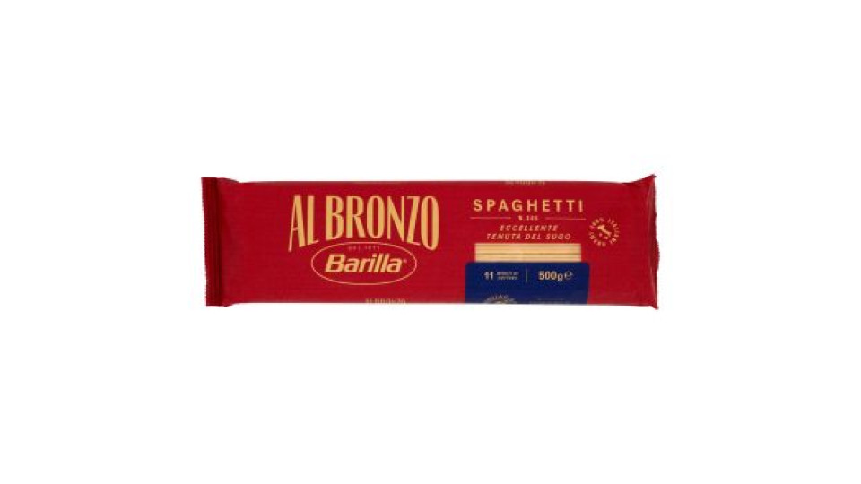 Barilla Al Bronzo Pasta Spaghetti Quadrati 500g