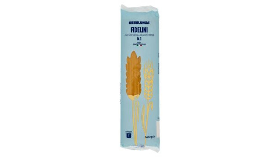 Esselunga, Fidelini n. 1 pasta di semola di grano duro
