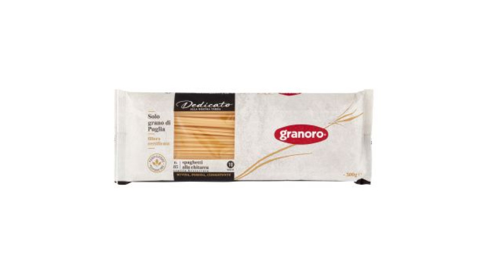Granoro, Dedicato Spaghetti alla chitarra pasta di semola di grano duro
