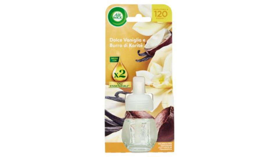 Air Wick Profumatore per Ambienti Vaniglia e Thè Bianco Ricarica 19 ml