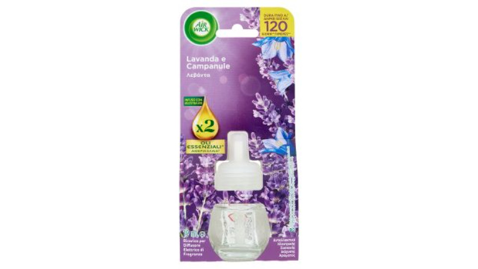 Air Wick Profumatore per Ambienti Soffice Cotone Ricarica 19 ml