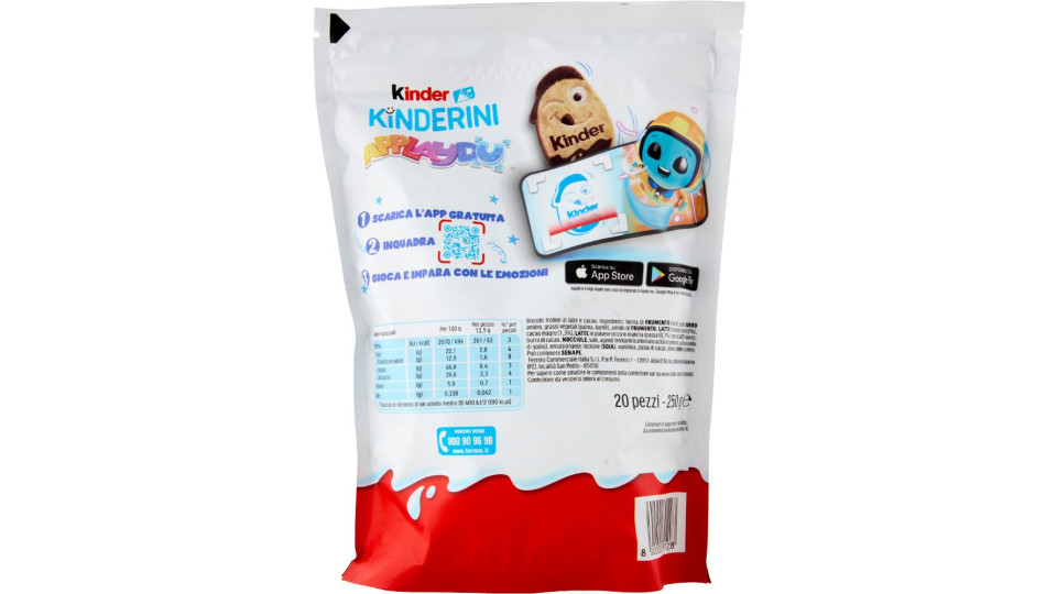 Kinder Kinderini 20 pezzi 250 g