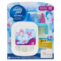 Ambi Pur Profumatore per Ambienti Diffusore Elettrico e Ricarica 3Volution, Arancia e Neroli 20 ml