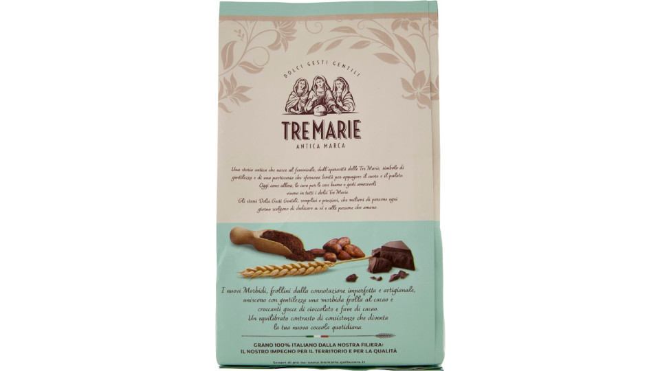 Tre Marie i Morbidi cioccolato e fave di cacao 300 g