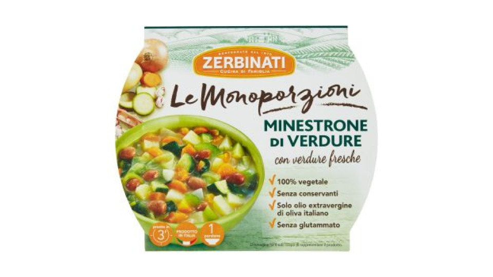 Zerbinati Minestrone Di Verdure 310 Gr.