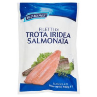 Blu Mares, filetti di trota iridea salmonata surgelati