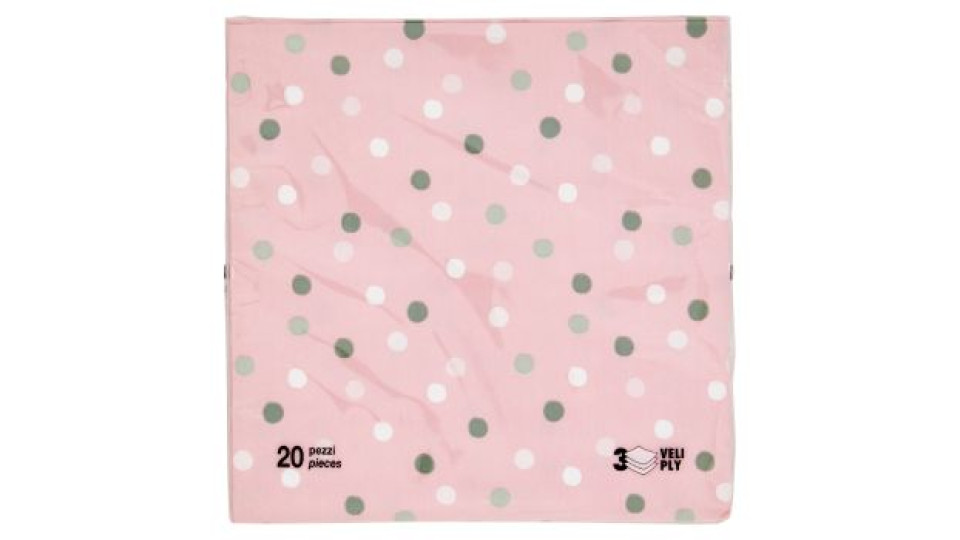 Tovaglioli 2-veli 33x33 cm