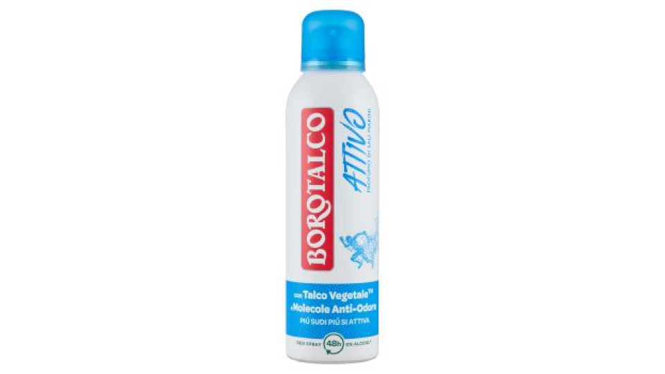 Borotalco Attivo Profumo di Sali Marini Deo Spray 150 ml
