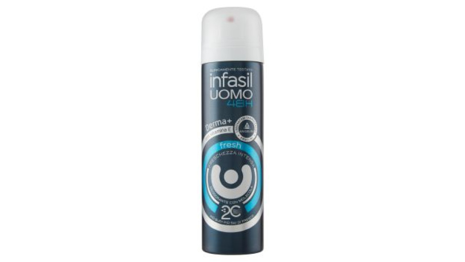 Infasil Uomo Derma 48h fresh deodorante spray