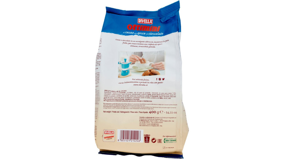 Divella Fantasie del Mattino ottimini al cacao