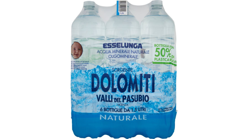Esselunga, sorgente Dolomiti naturale conf.