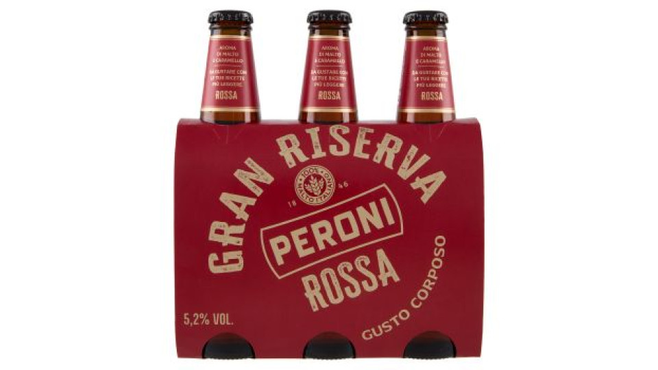 Peroni rossa gran riserva birra