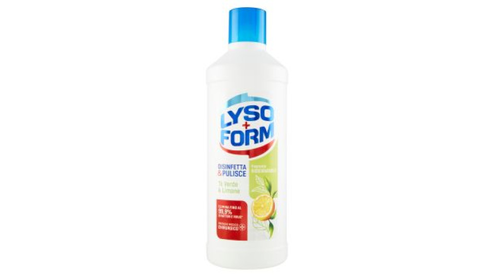 Lysoform Disinfetta & Pulisce Tè Verde 1100 ml