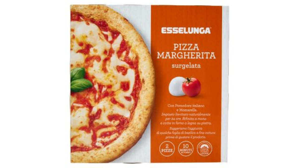 Esselunga, pizza alle verdure surgelata