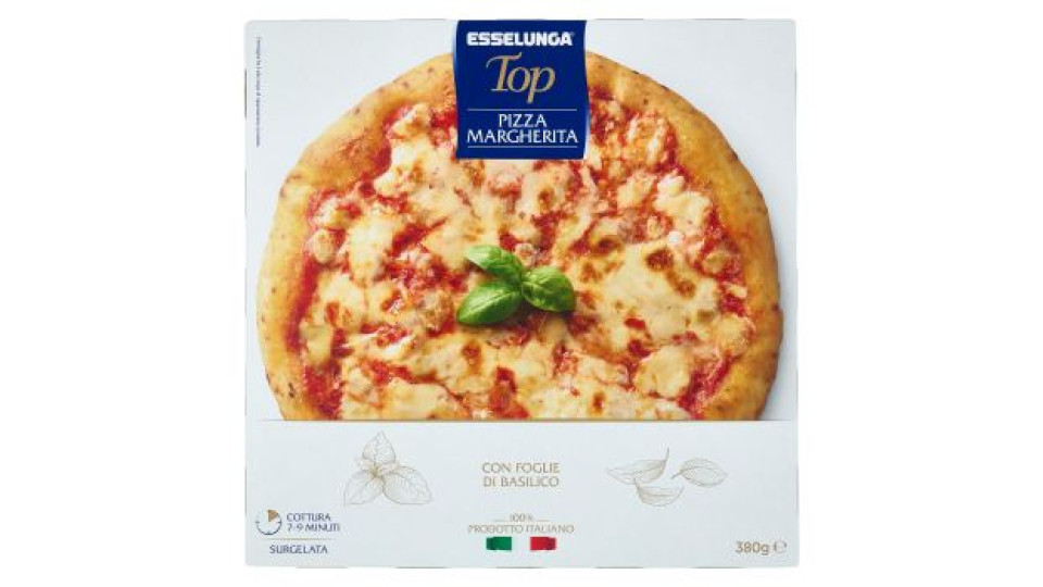 Esselunga Top, pizza Margherita con pomodorini surgelata