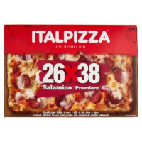 Gran Pizzeria, 26x38 cm pizza Salamino e Provolone surgelata