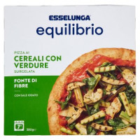 Esselunga Equilibrio, pizza alle verdure con cereali surgelata