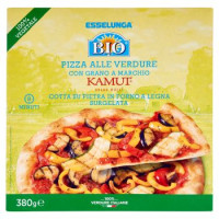 Esselunga Bio, pizza alle verdure con grano kamut surgelata biologica