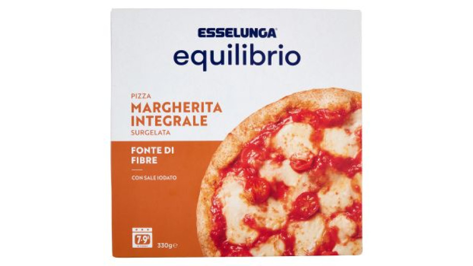 Esselunga Equilibrio, pizza Margherita integrale surgelata
