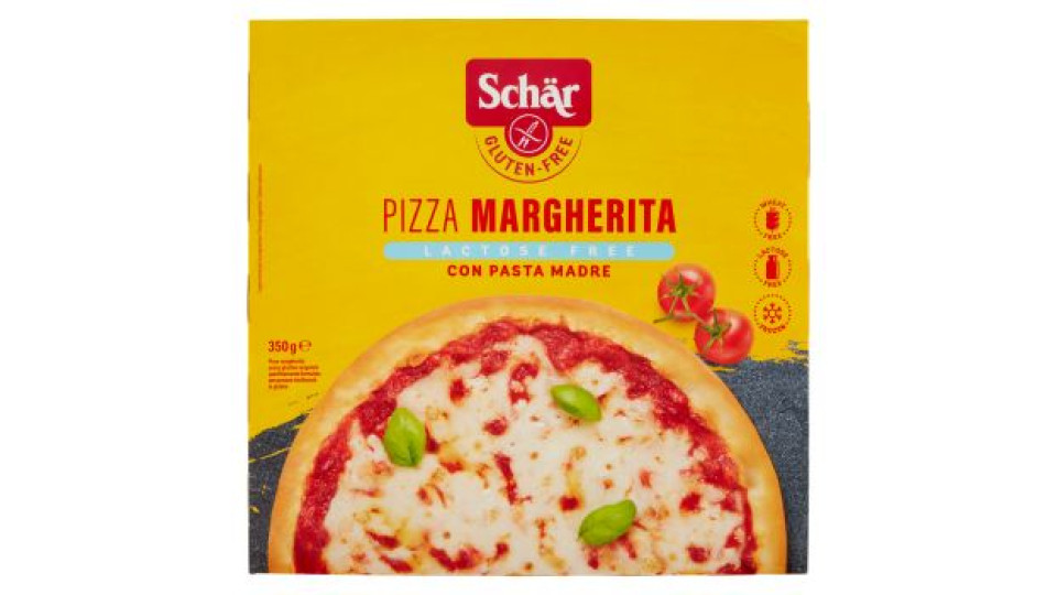 Schär, Bontà d'Italia pizza Margherita Lactose free senza glutine surgelata
