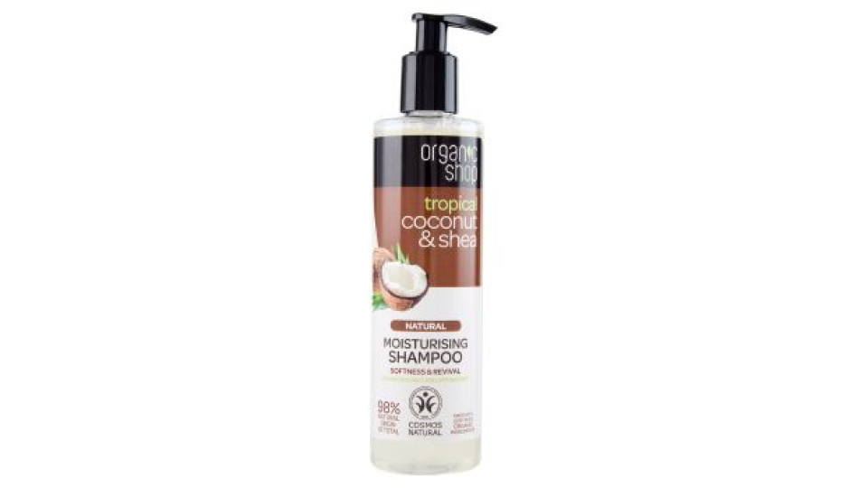 Organic Shop SHAMPOO COCCO & BURRO KARITÈ