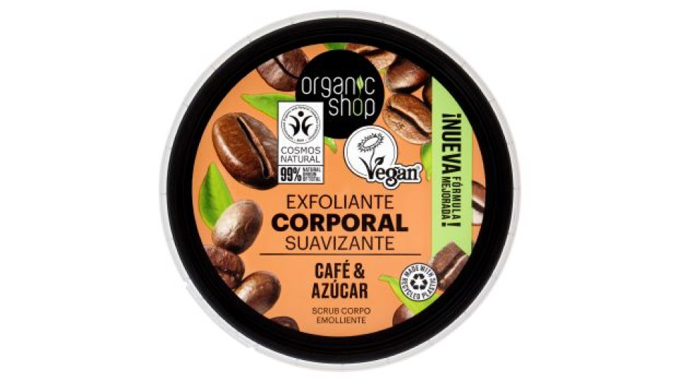 Organic Shop SCRUB CORPO LAMPONE & ZUCCHERO