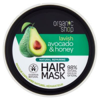 Maschera per Capelli Riparazione Immediata all' Avocado biologico & Miele Organic Shop